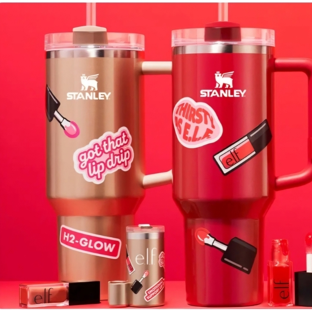 Elf tumbler lip oil holder